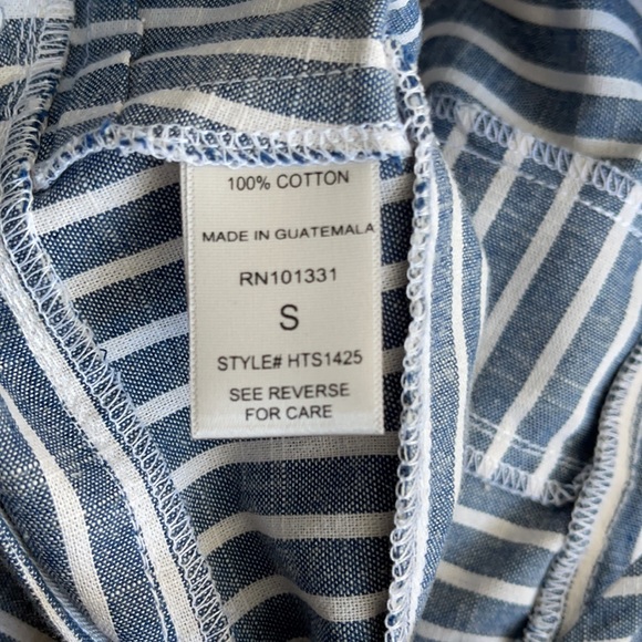 NWT Charlotte Russe | Striped Crop Top - Picture 7 of 7